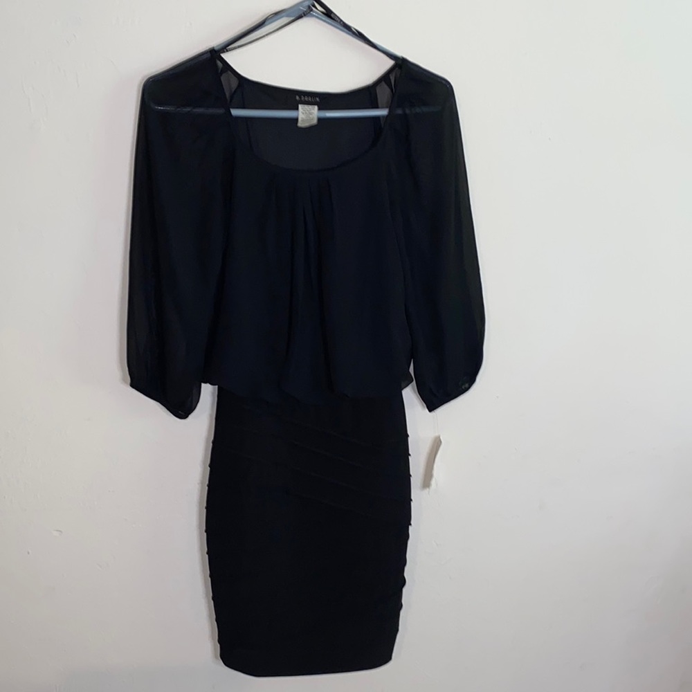 Womens B. Darlin Black Dress